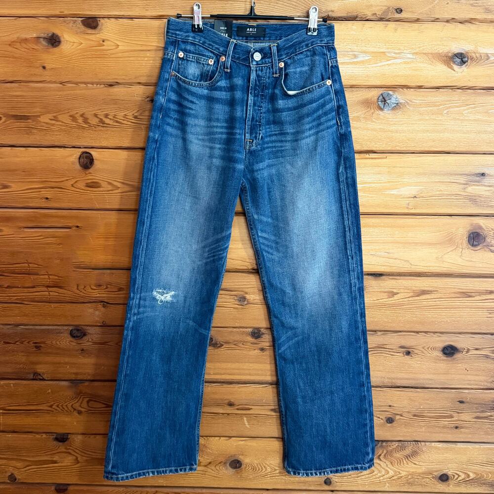 NWT Able The Boyfriend Jean Button Fly Size 25